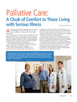 Palliative Care: A Cloak of Comfort to Those Living with Serious Illness
