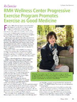 RMH Wellness Center Progressive Exercise Program Promotes Exercise as Good Medicine