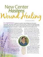 New Center Hastens Wound Healing