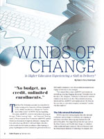 Winds of Change Is Higher Education Experiencing a Shift in Delivery?