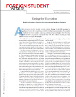 Easing the Transition Building Academic Support for International Graduate Students