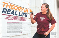 Theory In Real Life Service Learning at Roanoke College